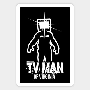 TV Man of Virginia Magnet